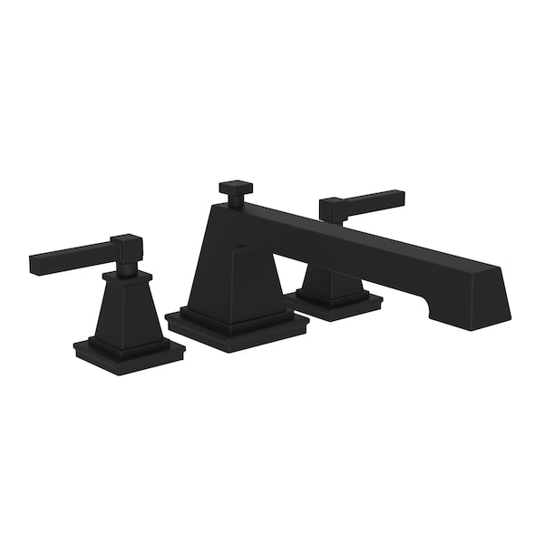 Newport Brass Tub Faucet, Flat Black, Deck 3-3146-56 - main